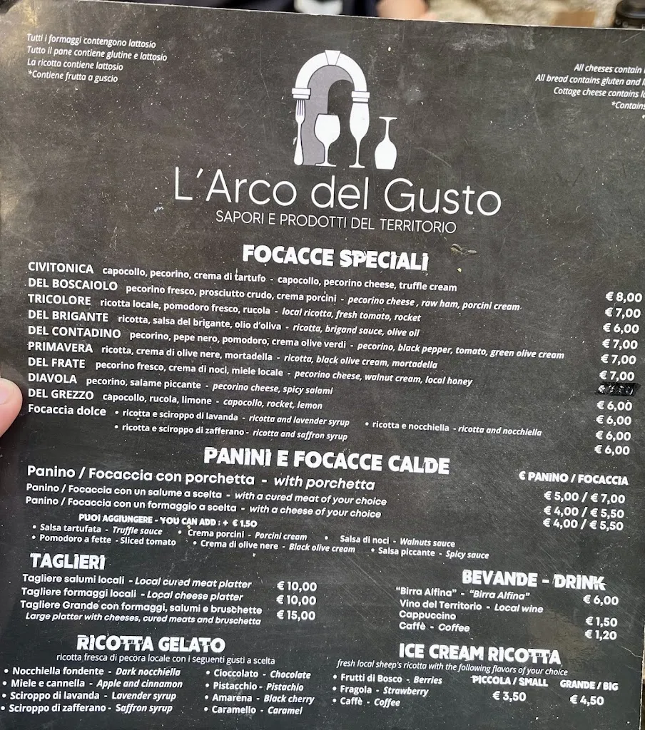 Menu_L'Arco del Gusto_Civita_image_3