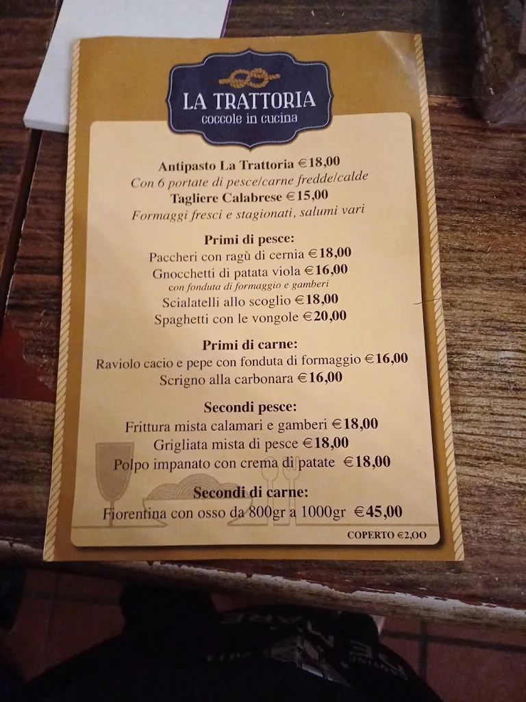 Menu_La Trattoria_Cirò Marina_image_1