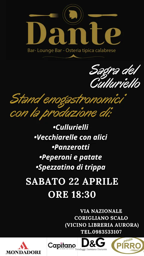 Menu_Dante Ristorante osteria calabrese_Corigliano Scalo_image_2