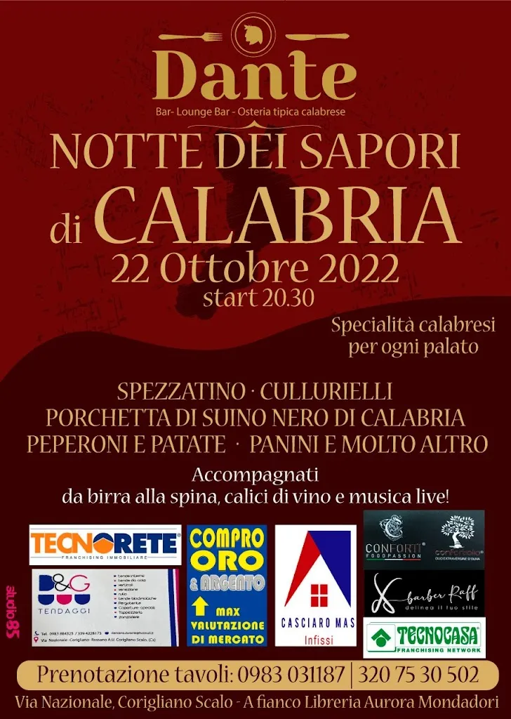 Menu_Dante Ristorante osteria calabrese_Corigliano Scalo_image_3