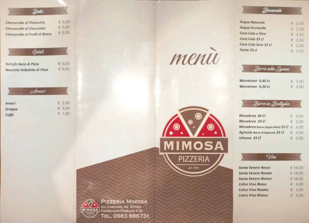 Menu_Mimosa Pizzeria_Corigliano Scalo_image_4