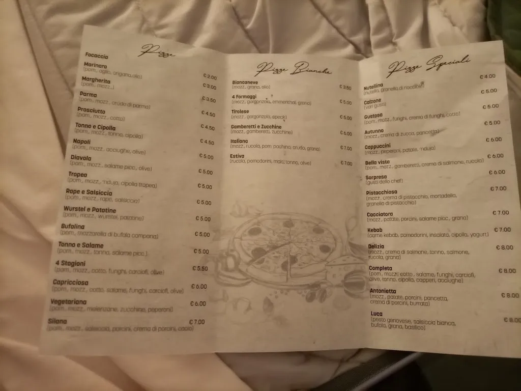 Menu_Ristorante- Pizzeria 