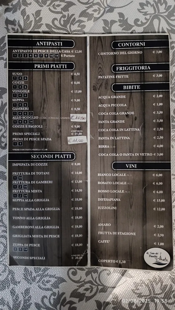 Menu_La casa dei pescatori_Crosia_image_1