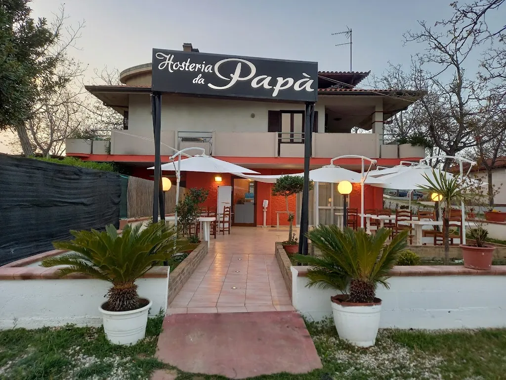 Hosteria da Papà restaurant in Corropoli
