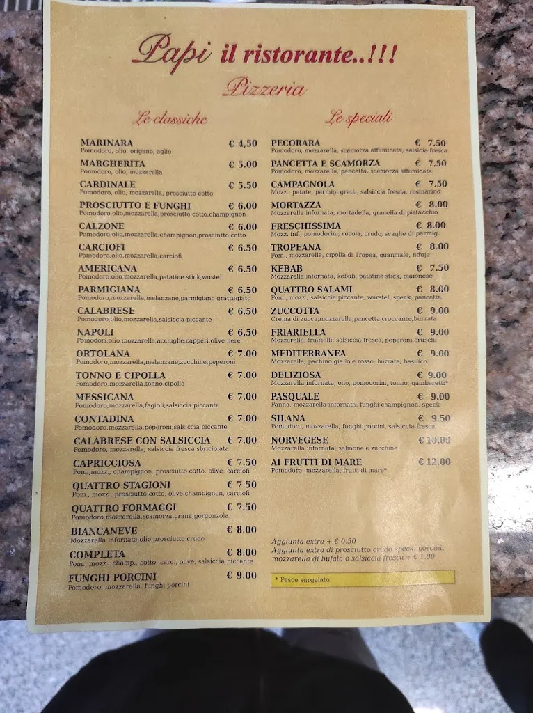 Menu_Papi Ristorante Pizzeria_Fagnano Castello_immagine_2