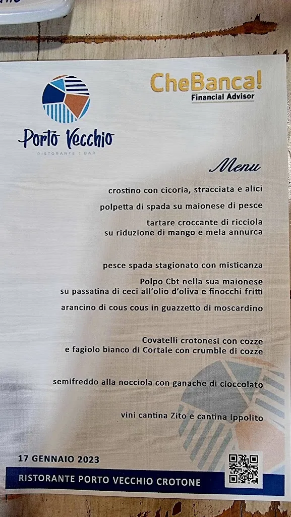 Menu_RISTORANTE PORTO VECCHIO_Crotone_image_2
