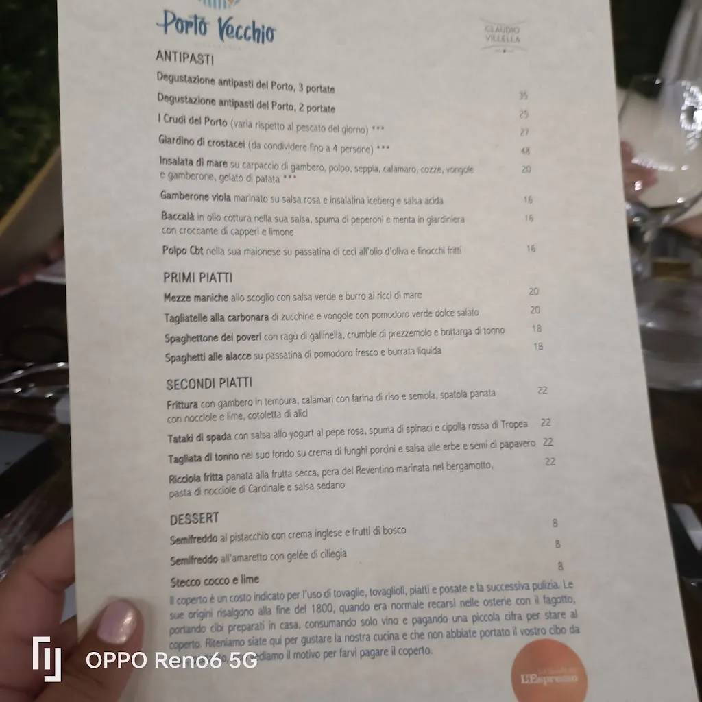 Menu_RISTORANTE PORTO VECCHIO_Crotone_image_3