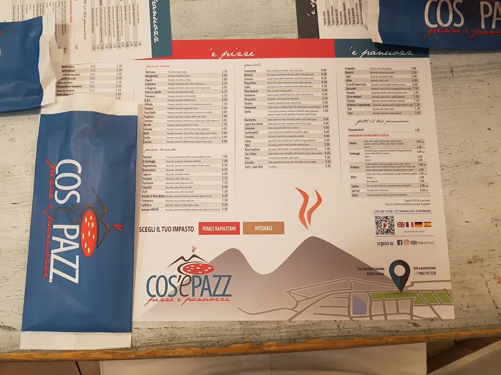 Menu_Cos'e Pazz Kekko De Simone Pizzeria_Crotone_image_4