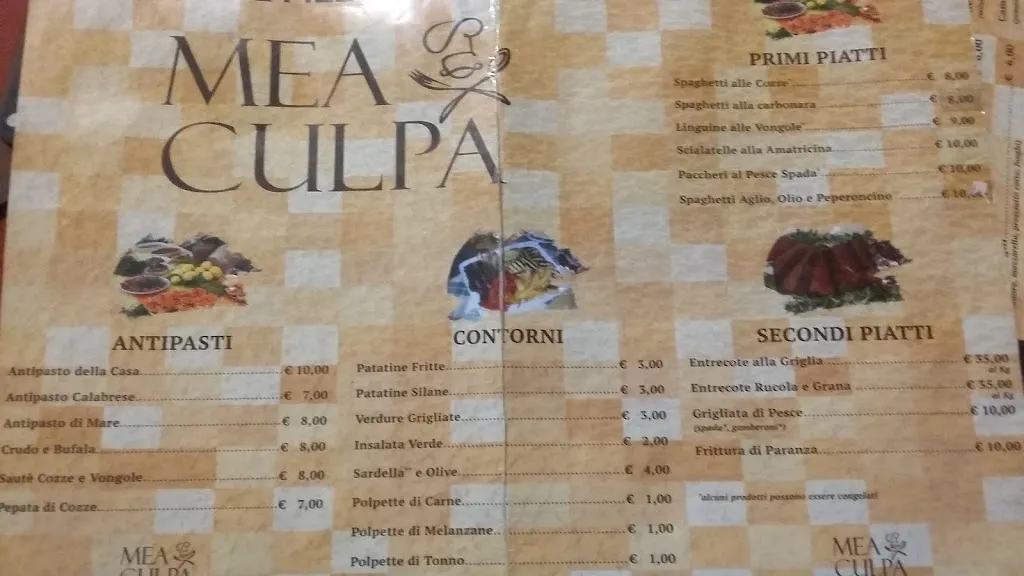 Menu_Mea Culpa Ristorante Pizzeria_Crotone_image_2