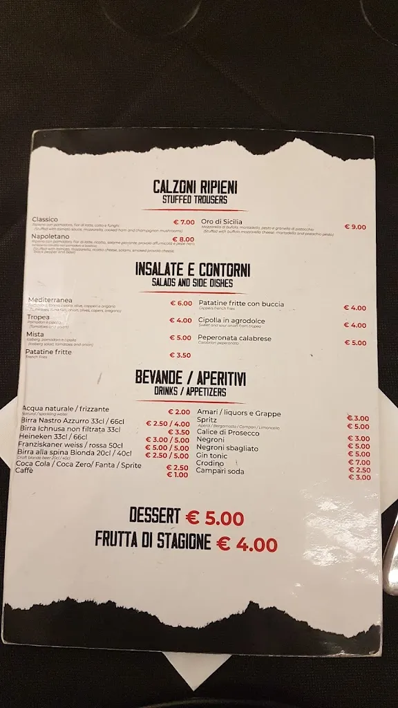 Menu_Pizzeria trattoria Fra le nuvole_Drapia_image_2