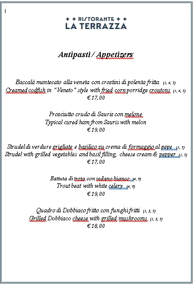 Menu_ristorante la Terrazza_Cortino_immagine_2