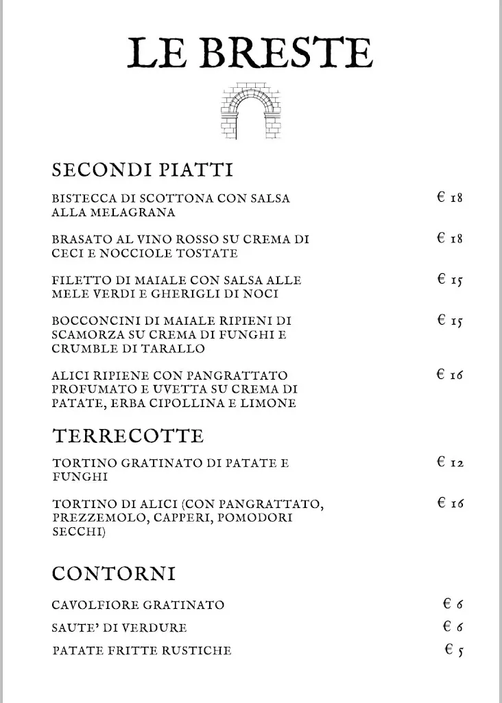 Menu_Le Breste Restaurant - Brattirò_Drapia_image_2