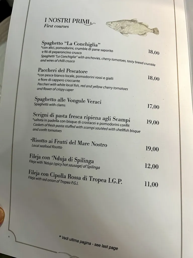 Menu_Ristorante La Conchiglia da Patea_Drapia_image_2