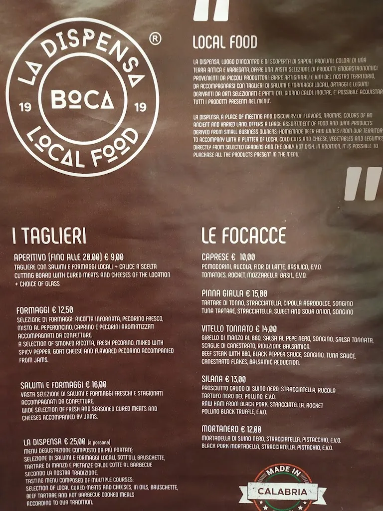 Menu_La dispensa by boca_Drapia_image_2