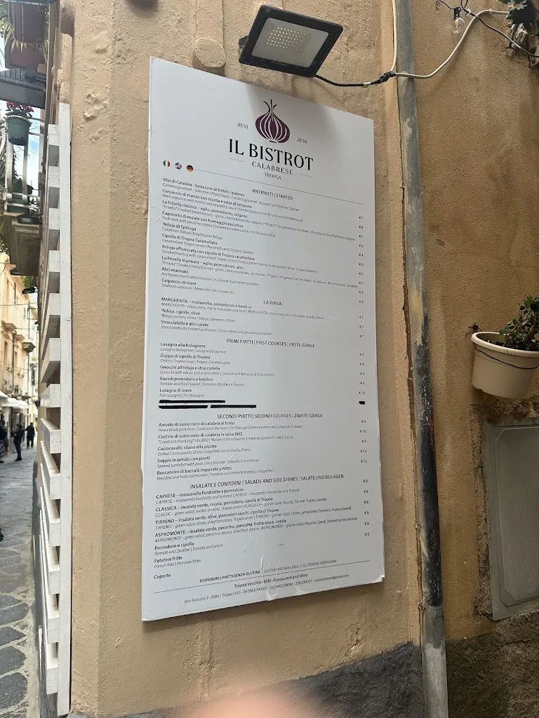 Menu_IL BISTROT CALABRESE by REM_Drapia_immagine_1