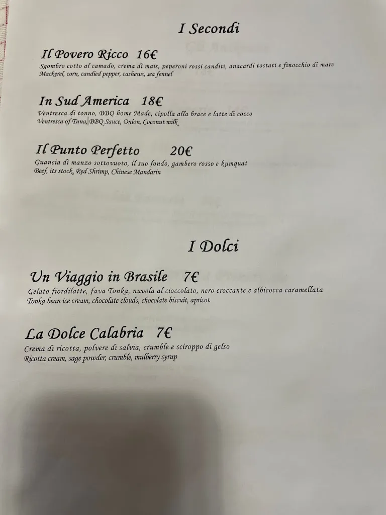 Menu_Cinque Sensi Ristorante Trattoria Contemporanea_Drapia_image_1