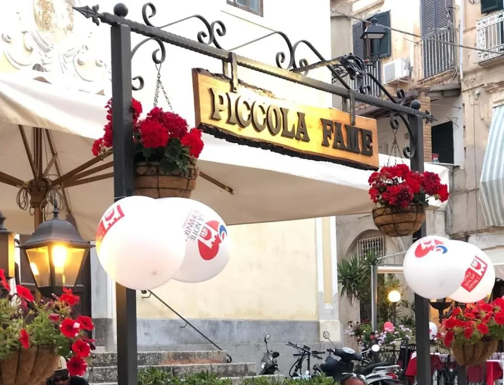 Piccola Fame restaurant in Drapia