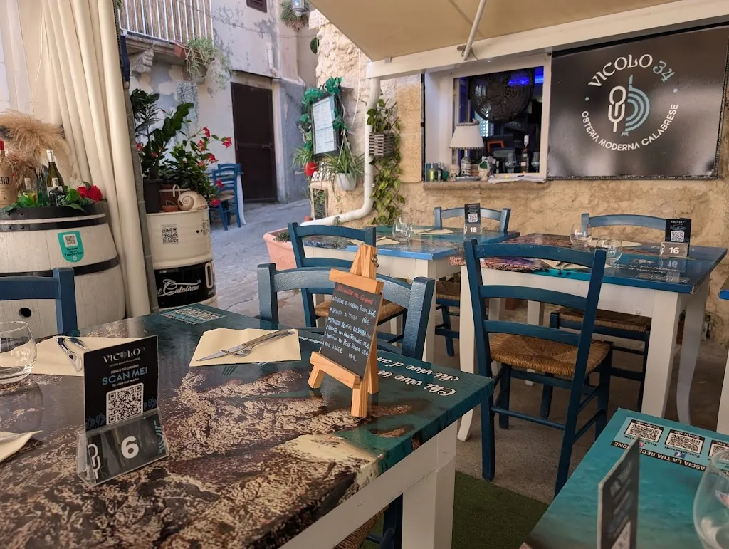 VICOLO 34 Osteria Moderna Calabrese ~ Ristorante ~cucina tipica calabrese ~ pesce ~ Colazione Internazionale ~All you can eat_Drapia_slider_image_3