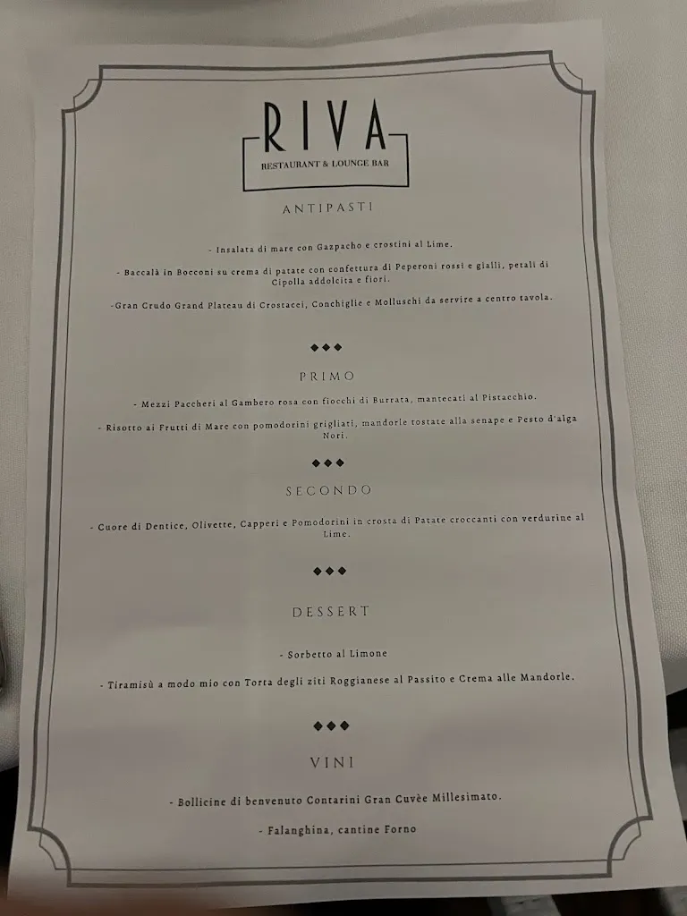 Menu_RIVA Restaurant & Lounge Bar_Falerna_immagine_2