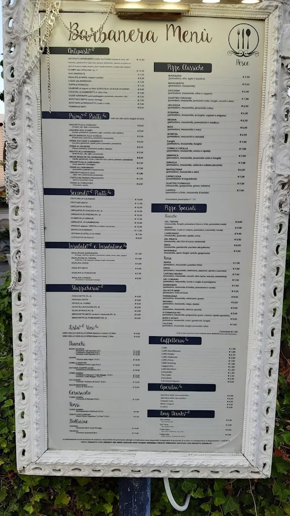 Menu_Chalet Barbanera Beach_Alba Adriatica_image_3