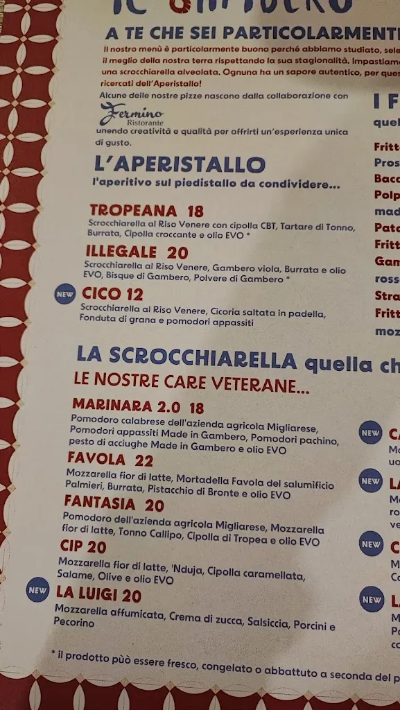Menu_Il Gambero | Pizzeria a Falerna_Falerna_image_1