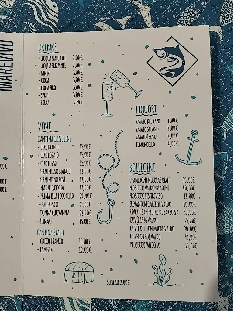 Menu_Marevivo La Pescheria Bistrot di Mare_Falerna_image_2
