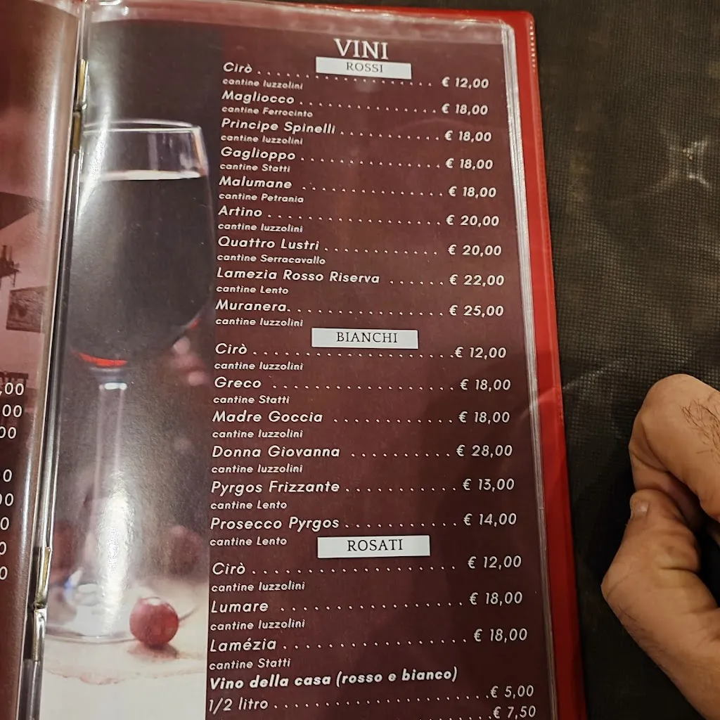 Menu_Trattoria Tutti 'Ccà_Feroleto Antico_image_2