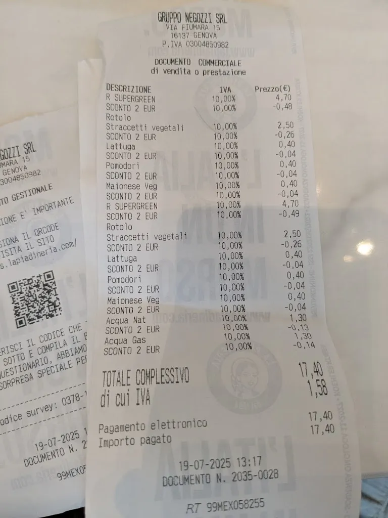 Chiara C._La Piadineria_Fiumara_recensione