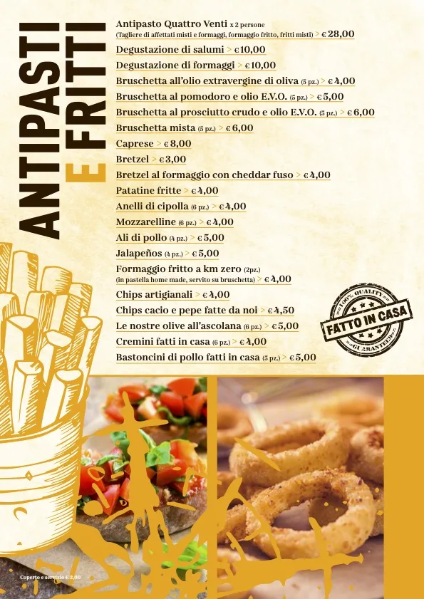 Menu_Quattro Venti Brew Pub_Alba Adriatica_immagine_1