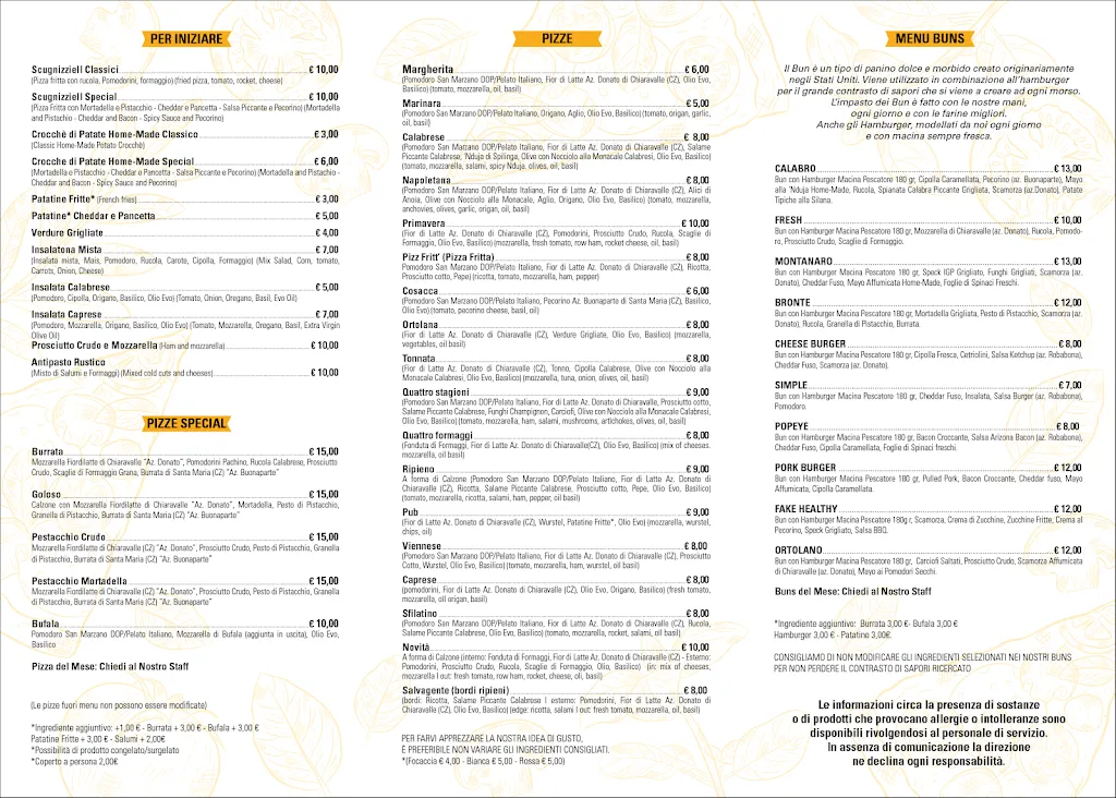 Menu_IL PESCATORE Ristorante Pizzeria B&b_Gasperina_immagine_1