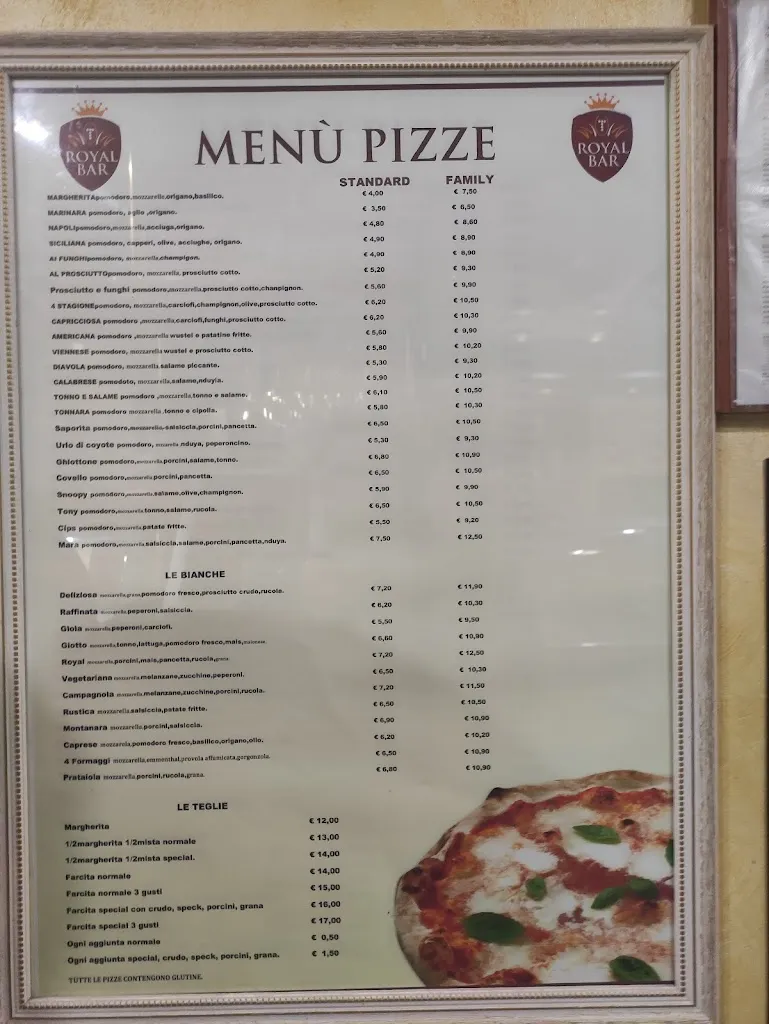 Menu_ROYAL- Bar, Rosticceria, Pizzeria, Paninoteca, Servizio catering_Girifalco_image_1
