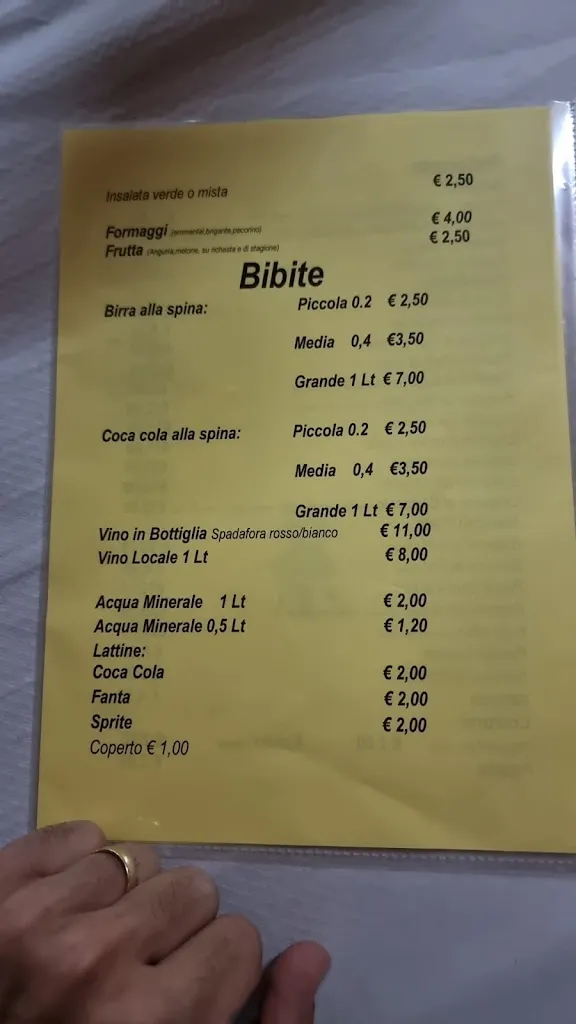 Menu_Ristorante Pizzeria Forno D'Oro_Grisolia_image_2