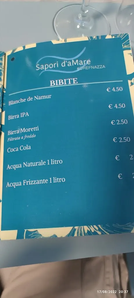 Menu_Sapori d’aMare #CHEFNAZZA_Guardavalle_image_3