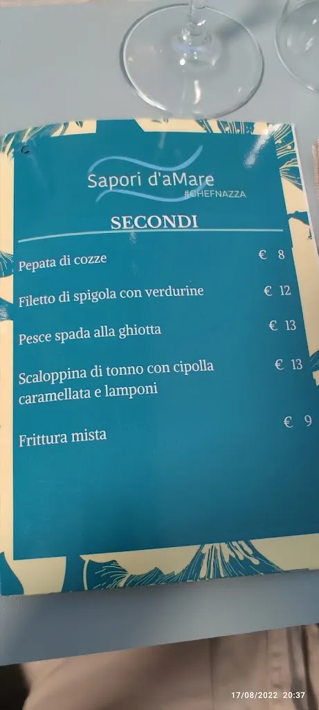 Menu_Sapori d’aMare #CHEFNAZZA_Guardavalle_image_4