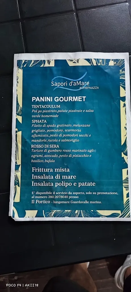 Michele F._Sapori d’aMare #CHEFNAZZA_Guardavalle_review