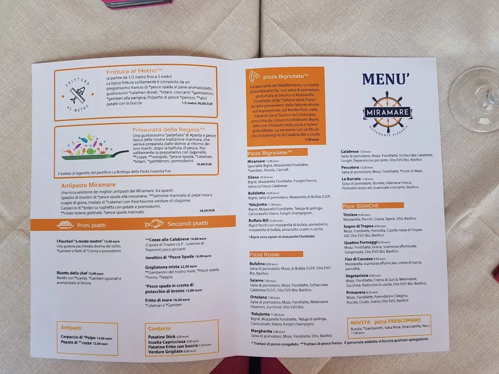 Menu_Ristorante di Pesce 