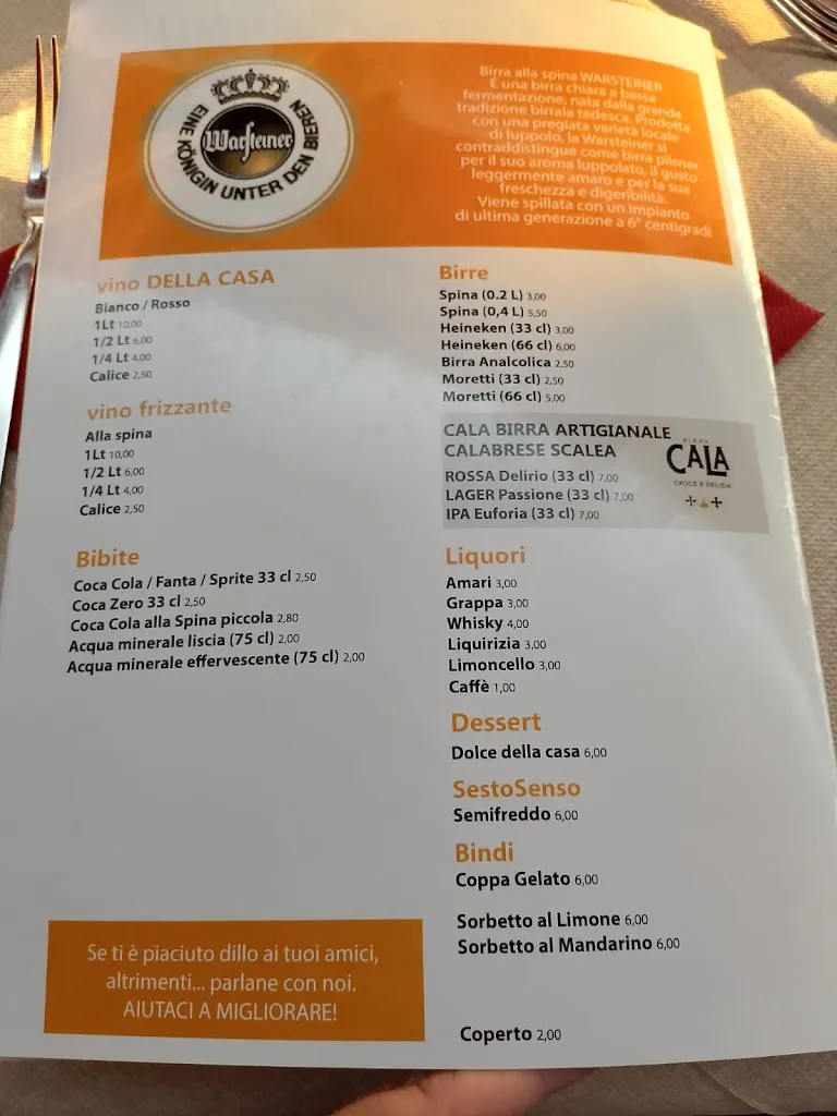 Menu_Ristorante di Pesce 
