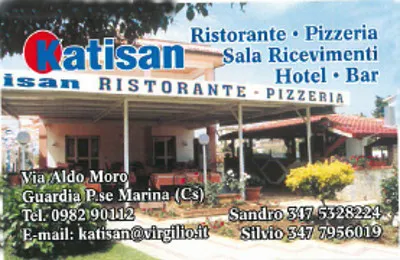 Albergo Ristorante Pizzeria Katisan restaurant in Guardia Piemontese