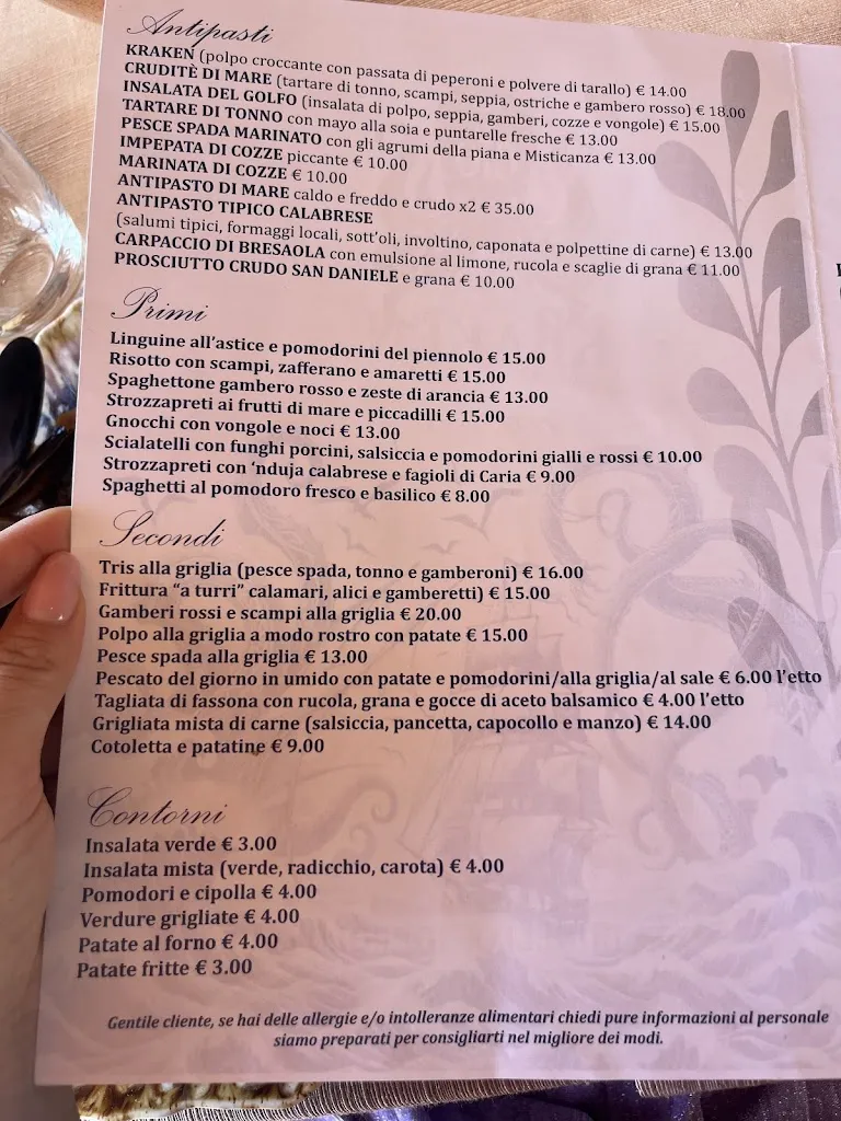Menu_Kraken Ristorante-Pizzeria_Joppolo_image_1