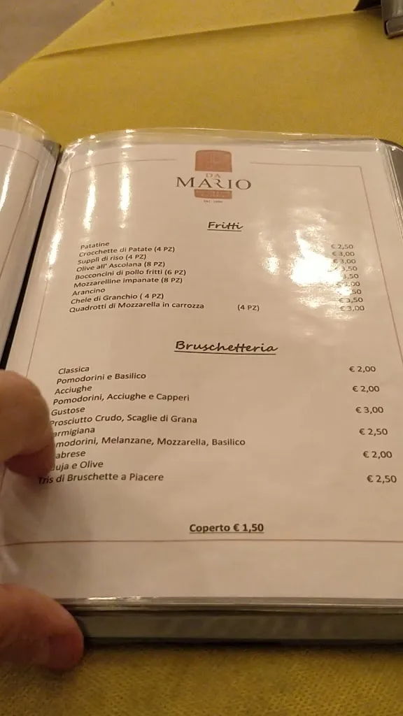 Menu_Ristorante Pizzeria da Mario_Gioia Tauro_image_2