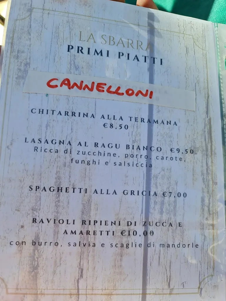 Menu_La Sbarra_Coppito_image_4