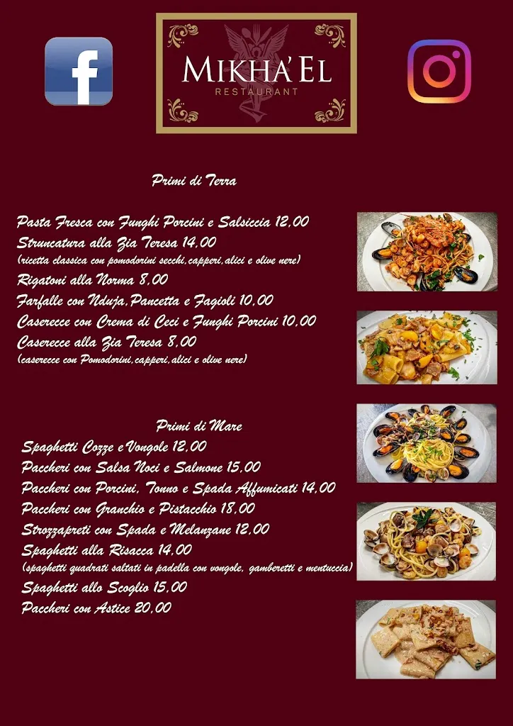 Menu_Ristorante Pizzeria Mikha' El_Gioia Tauro_image_4