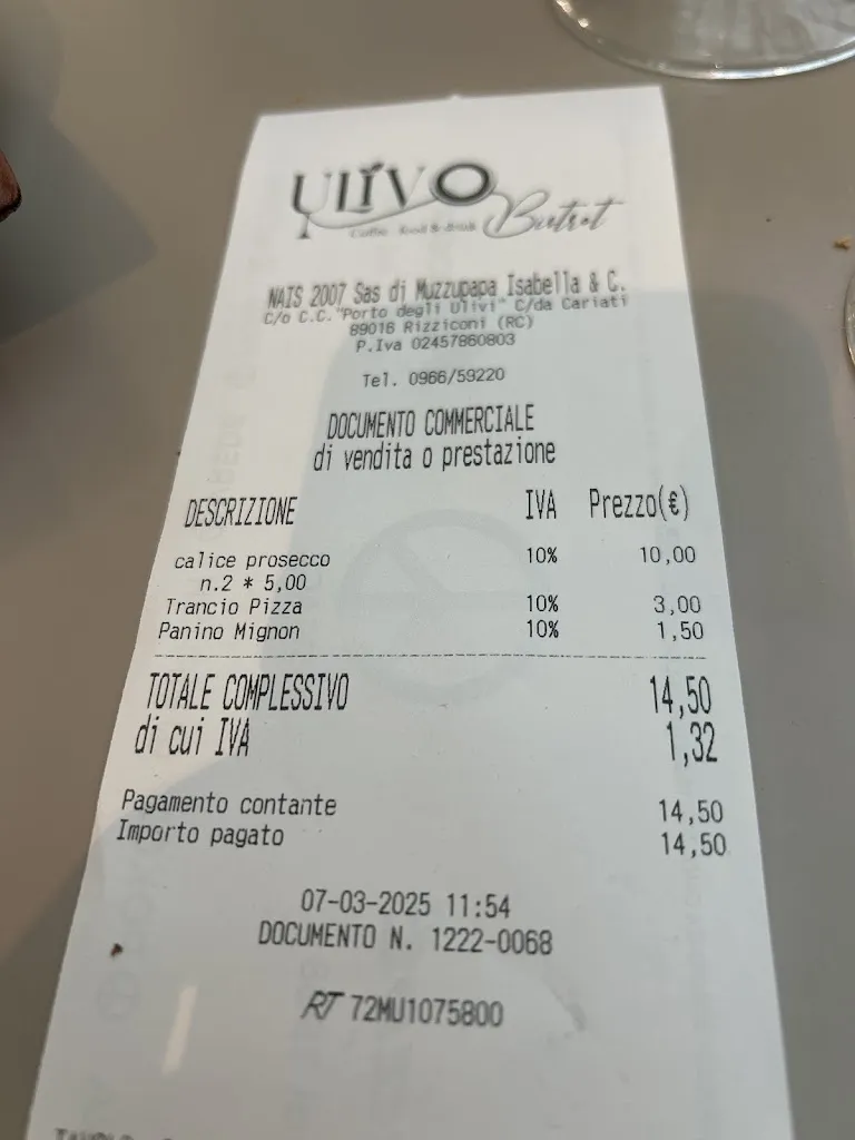 Loredana Cosentino_Ulivo Bistrot_Gioia Tauro_review