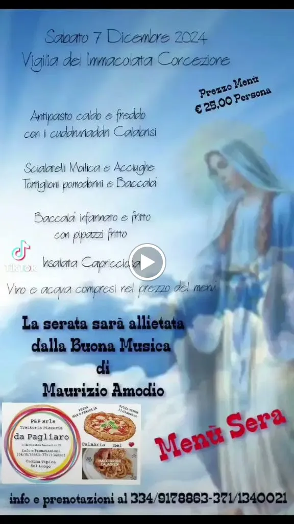 Menu_Trattoria Pizzeria da Pagliaro & Bar Sole_Lattarico_image_2