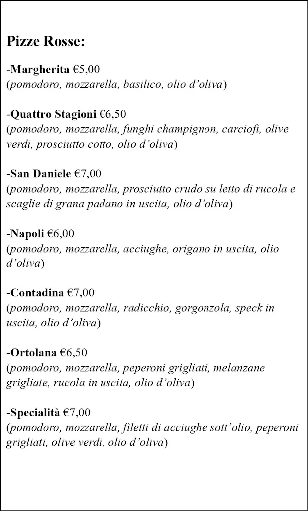 Menu_Ristorante-Pizzeria il Girasole_Laureana di Borrello_immagine_1