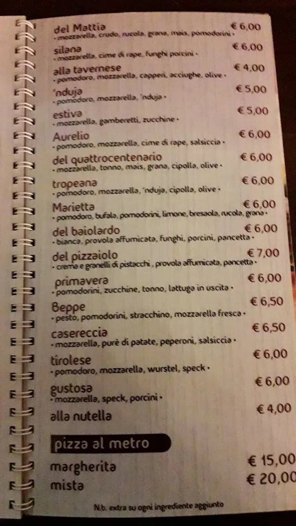 Menu_Mattia'S Pub_Magisano_image_1