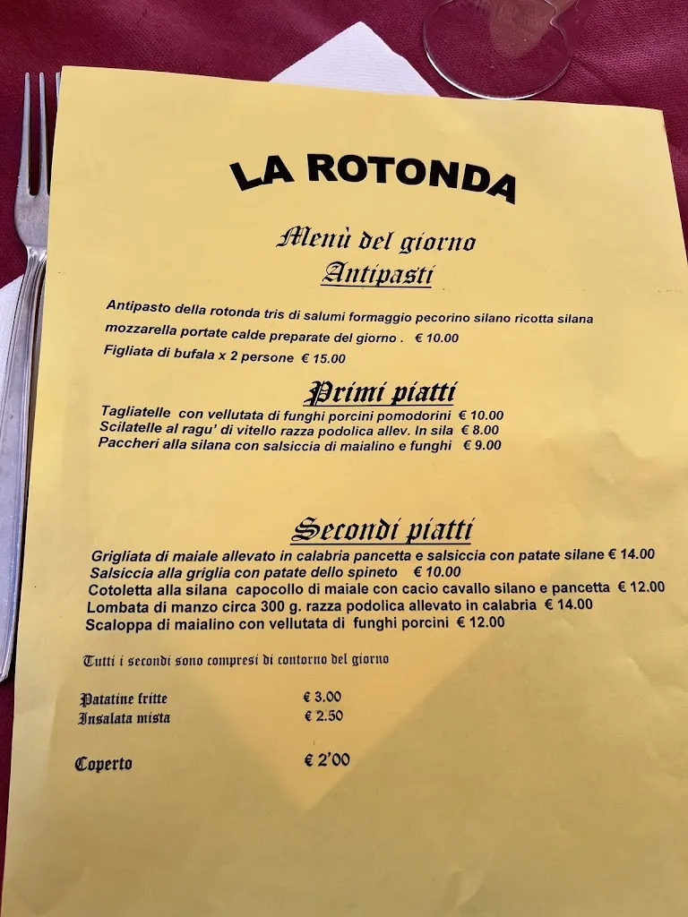 Menu_Ristorante La Rotonda - Bar griglieria_Magisano_immagine_1