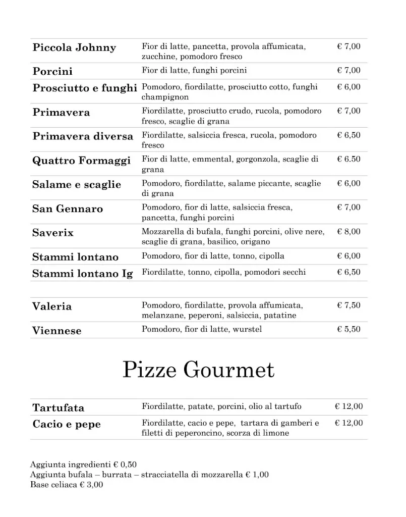 Menu_Ristorante Pizzeria B&b La Smorfia_Martirano_image_3
