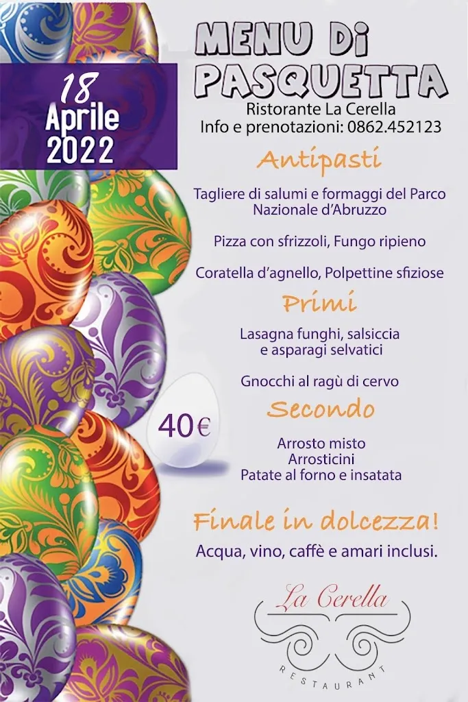 Menu_Ristorante la Cerella di Muzi Riccardo_Coppito_image_3