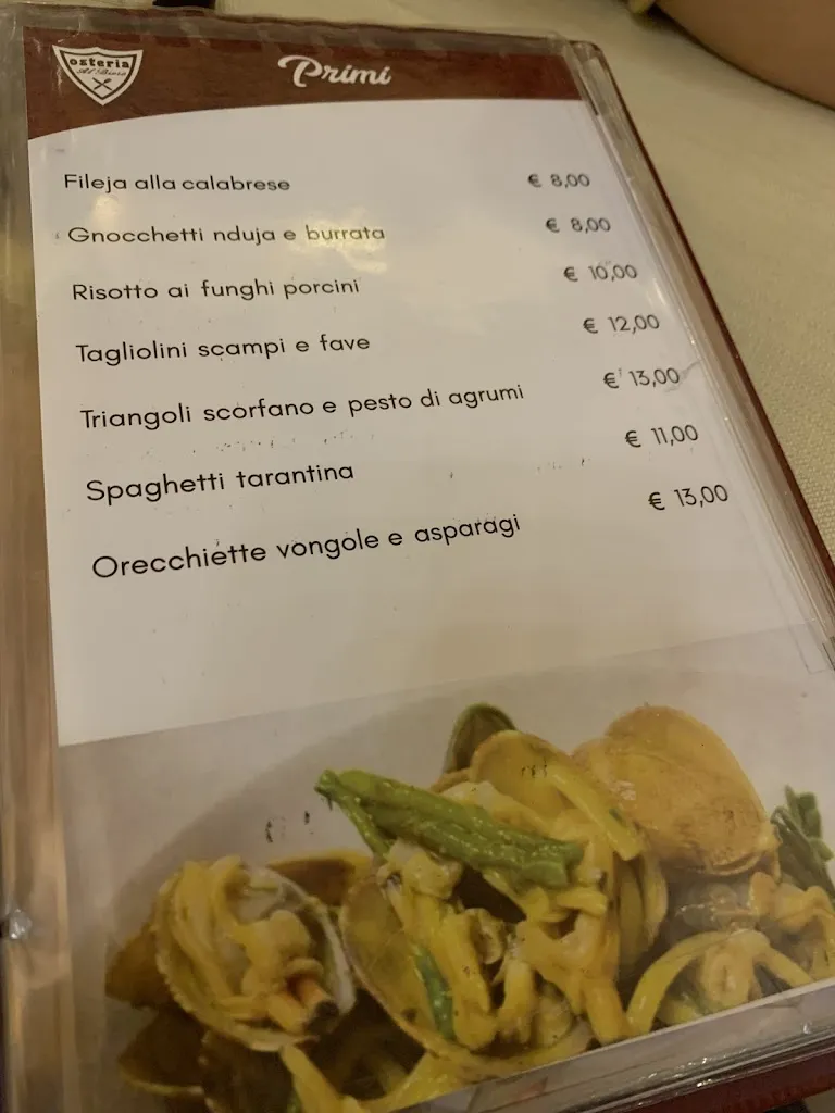 Menu_Osteria Al Bivio_Marina di Davoli_image_4